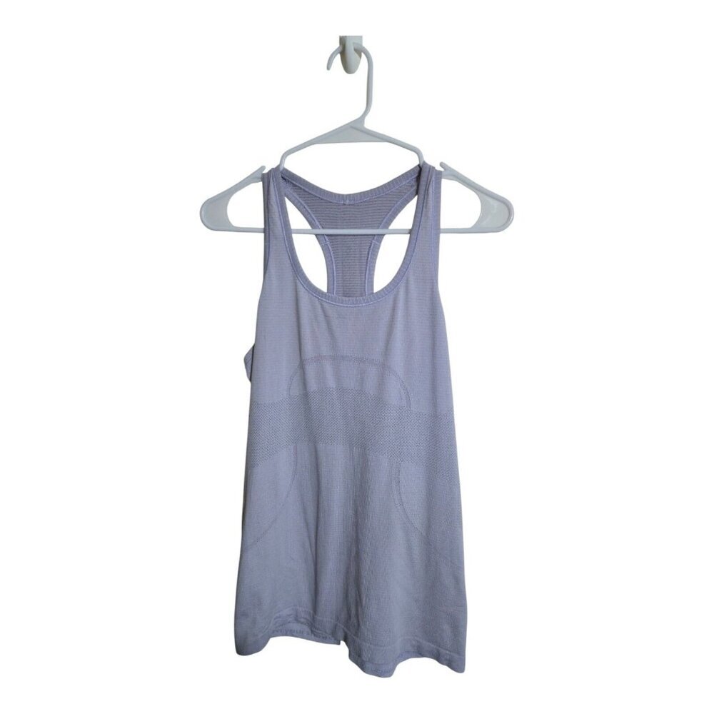 Lululemon Top Women 8 Run Swiftly Tech Scoop Neck Racerback Tank Athleisure Gym